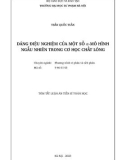 Tóm tắt Luận án Tiến sĩ Toán học: Dáng điệu nghiệm của một số mô hình ngẫu nhiên trong cơ học chất lỏng