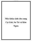 Móc khóa xinh cho cung Cự Giải, Sư Tử và Kim Ngưu