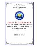 Khóa luận tốt nghiệp Kinh doanh thương mại: Định vị thương hiệu Thai Thu Marketing trong nhận thức của khách hàng tại địa bàn thành phố Huế