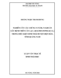 Luận văn Thạc sĩ Khoa học: Nghiên cứu các chủng vi nấm, vi khuẩn gây bệnh trên cây lạc (Arachis hypogaea L.) trong điều kiện sinh thái huyện Điện Bàn - Quảng Nam