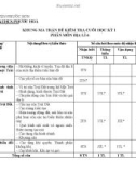 Đề thi học kì 1 môn Lịch sử và Địa lí lớp 6 năm 2022-2023 có đáp án - Trường TH&THCS Phước Hoà, Phước Sơn (Phần Địa lí)