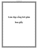 Làm đẹp cổng bởi giàn hoa giấy