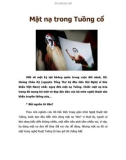 Mặt nạ trong Tuồng cổ