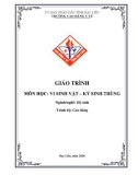 Giáo trình Vi sinh vật và ký sinh trùng (Ngành: Hộ sinh - Cao Đẳng) - Trường Cao đẳng Y tế Bạc Liêu