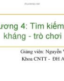 Bài giảng Trí tuệ nhân tạo (Artificial Intelligence): Chương 4 – GV. Nguyễn Văn Hòa