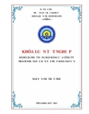 Khóa luận tốt nghiệp Marketing: Đánh giá hoạt động bán hàng của Công ty TNHH nội thất Song Nguyễn