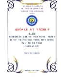 Khóa luận tốt nghiệp Quản trị kinh doanh: Đánh giá thực trạng ứng dụng thương mại điện tử và công nghệ thông tin tại Công ty cổ phần Dệt May Thiên An Phú