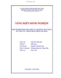 Sáng kiến kinh nghiệm Mầm non: Một số biện pháp giúp trẻ 5-6 tuổi hứng thú, tham gia tích cực trong các hoạt động âm nhạc