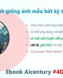 Bài giảng AI century: Cách tạo ảnh giống ảnh mẫu bất kỳ trong 1 phút