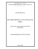 Luận văn Thạc sĩ Văn học: Đặc điểm trường ca Nguyễn Quang Thiều