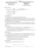 Đề kiểm tra chất lượng học kì 2 môn Toán lớp 9 năm 2021-2022 có đáp án - Phòng GD&ĐT quận Hai Bà Trưng
