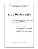 Sáng kiến kinh nghiệm Tiểu học: Một số biện pháp rèn phát âm chuẩn cho học sinh lớp 1