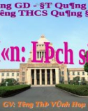 Bài giảng điện tử lịch sử: Ôn tập lịch sử Việt Nam