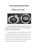 Toàn cảnh ống kính Nikon (Nikon Lens Line)