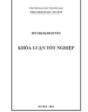 Khóa luận tốt nghiệp: Hoàn thiện chính sách sản phẩm tại Công ty cổ phần Du lịch và Thương mại - Vinacomin, Hà Nội (VTTC)