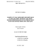 Luận án Tiến sĩ Y học: Nghiên cứu đặc điểm biến đổi miễn dịch và kết quả điều trị bằng liệu pháp methylprednisolone xung ở bệnh nhân lupus ban đỏ hệ thống mức độ nặng