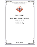 Giáo trình Chăm sóc sơ sinh (Ngành: Hộ sinh - Cao đẳng) - Trường Cao đẳng Y tế Bạc Liêu