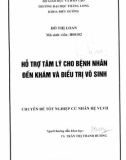 Đề tài tốt nghiệp cử nhân Điều dưỡng hệ VHVL: Hỗ trợ tâm lý cho bệnh nhân đến khám và điều trị vô sinh