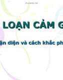 Bài giảng Rối loạn cảm giác: Nhận diện và cách khắc phục