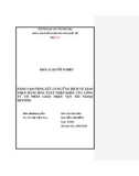 Khóa luận tốt nghiệp Kinh tế: Nâng cao năng lực cung ứng dịch vụ giao nhận hàng hóa xuất nhập khẩu tại Công ty cổ phần giao nhận vận tải Ngoại Thương
