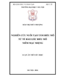 Luận án tiến sĩ Y học: Nghiên cứu nuôi tạo tấm biểu mô từ tế bào gốc biểu mô niêm mạc miệng