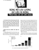 Bùng nổ lưu lượng dữ liệu di động - Thách thức với các nhà mạng