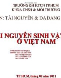 Tài nguyên sinh vật biển ở Việt Nam