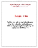 Luận văn: Nghiên cứu một số loại biến tần gián tiếp tiêu biểu điều khiển động cơ KĐB sử dụng trong RTG (QC) tại Xí nghiệp xếp dỡ Chùa Vẽ