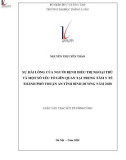 Luận văn Thạc sĩ Y tế công cộng: Sự hài lòng của người bệnh điều trị ngoại trú và một số yếu tố liên quan tại trung tâm y tế thành phố Thuận An tỉnh Bình Dương năm 2020