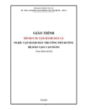 Giáo trình Vận hành máy lu (Nghề Vận hành máy thi công nền - Trình độ Cao đẳng) - CĐ GTVT Trung ương I