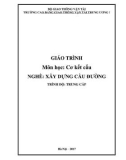 Giáo trình Cơ kết cấu (Nghề Xây dựng cầu đường – Trình độ trung cấp) – Trường CĐ GTVT Trung ương I