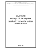 Giáo trình Kết cấu công trình (Nghề Xây dựng cầu đường – Trình độ trung cấp) – Trường CĐ GTVT Trung ương I