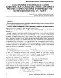 Characteristics of immunologic markers in pediatric acute lymphoblastic leukemia with genetic mutation at national institute of hematology and blood transfusion from 2016 to 2018