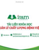 Bài giảng Quản lý chất lượng bệnh viện