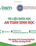 Bài giảng An toàn sinh học