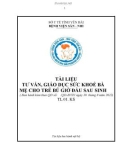 Tài liệu Tư vấn, giáo dục sức khỏe bà mẹ cho trẻ bú giờ đầu sau sinh (TL.01. KS)