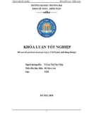 Khóa luận tốt nghiệp Kế toán - Kiểm toán: Kế toán kết quả kinh doanh tại Công ty TNHH phân phối Đông Dương