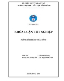 Khóa luận tốt nghiệp Tài chính – Ngân hàng: Một số biện pháp cải thiện tình hình tài chính tại Công ty TNHH Quang Hưng