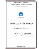 Khóa luận tốt nghiệp Kế toán - Kiểm toán: Hoàn thiện tổ chức kế toán vốn bằng tiền tại Công ty TNHH xây dựng Hùng Quang