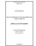 Khóa luận tốt nghiệp Luật kinh doanh: Một số vấn đề pháp lý về doanh nghiệp xã hội ở Việt Nam hiện nay