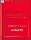 Luận văn Thạc sĩ Kinh doanh và quản lý: Phát triển dịch vụ ngân hàng ưu tiên tại Ngân hàng TMCP Việt Nam Thịnh Vượng - vùng 3 - Khối khách hàng cá nhân