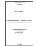 Khóa luận tốt nghiệp Luật học: Sáng kiến đối tác chính phủ mở (OGP): Nội dung và khả năng vận dụng ở Việt Nam hiện nay