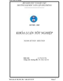 Luận văn tài chính: Hoàn thiện công tác kế toán doanh thu, chi phí và xác định kết quả kinh doanh tại công ty cổ phần đại lý hàng hải Việt Nam- Dịch vụ hàng hải Phương Đông