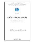 Khóa luận tốt nghiệp Kế toán - Kiểm toán: Hoàn thiện công tác kế toán hàng hóa tại Công ty TNHH Sản xuất & Thương mại Mỹ Phát