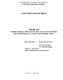 Sáng kiến kinh nghiệm THPT: Thiết kế hoạt động giảng dạy Toán 10 nhằm phát huy tính tích cực, sáng tạo cho học sinh