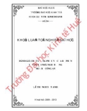 Khóa luận tốt nghiệp Quản trị kinh doanh: Đánh giá chất lượng phục vụ của bộ phận lễ tân tại nhà nghỉ dưỡng 382 - Bộ công an