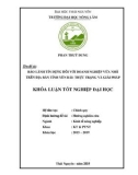 Khóa luận tốt nghiệp: Bảo lãnh tín dụng đối với doanh nghiệp vừa và nhỏ trên địa bàn tỉnh Yên Bái - Thực trạng và giải pháp