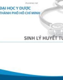 Bài giảng Sinh lý huyết tương