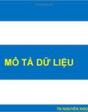 Bài giảng Nghiên cứu khoa học - Phụ lục: Mô tả dữ liệu