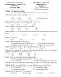 Đề thi học kì 2 môn Toán lớp 6 năm 2022-2023 có đáp án - Phòng GD&ĐT Kim Thành